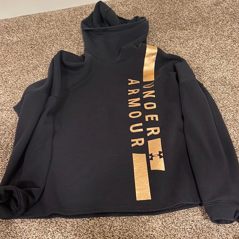 Under Armor cowl neck sweatshirt!